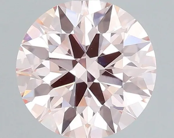 1.03ct ROUND Fancy Pink VVS2 Coloured Lab diamond