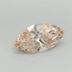 0.72ct MARQUISE Fancy Pink VS1 Coloured Lab diamond
