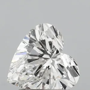 1.08ct HEART G VVS2 Lab diamond