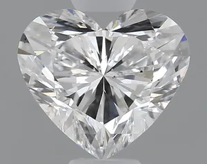 0.9ct HEART D SI1 Natural diamond