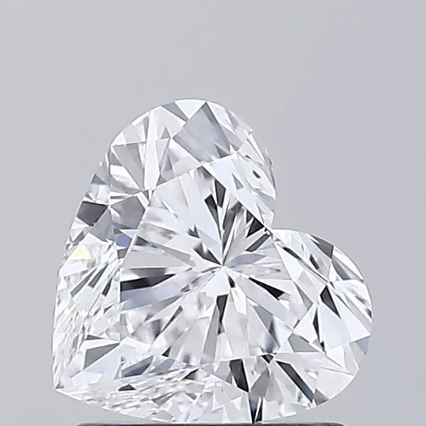 1.08ct HEART D VVS1 Lab diamond