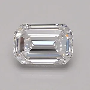0.63ct EMERALD D VVS1 Lab diamond