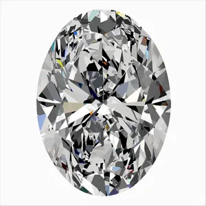 0.4ct OVAL F VVS2 Natural diamond