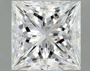 0.32ct PRINCESS E VVS2 Natural diamond
