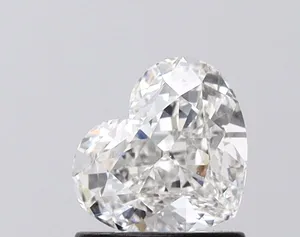 1.08ct HEART F VVS2 Lab diamond