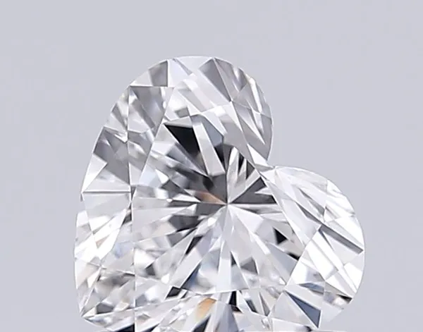 1.08ct HEART D VVS2 Lab diamond