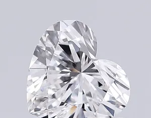 1.08ct HEART D VVS2 Lab diamond