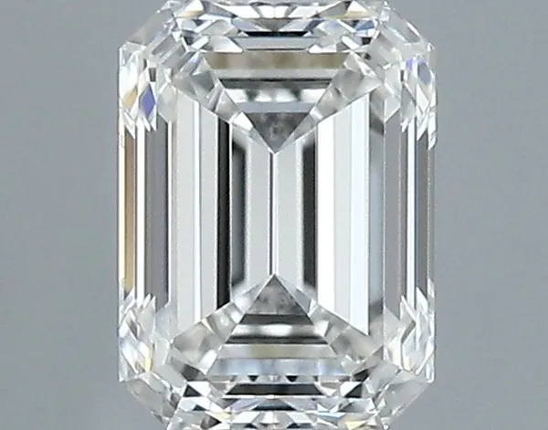 0.35ct EMERALD F VVS2 Natural diamond