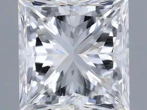 0.7ct PRINCESS G VVS2 Natural diamond