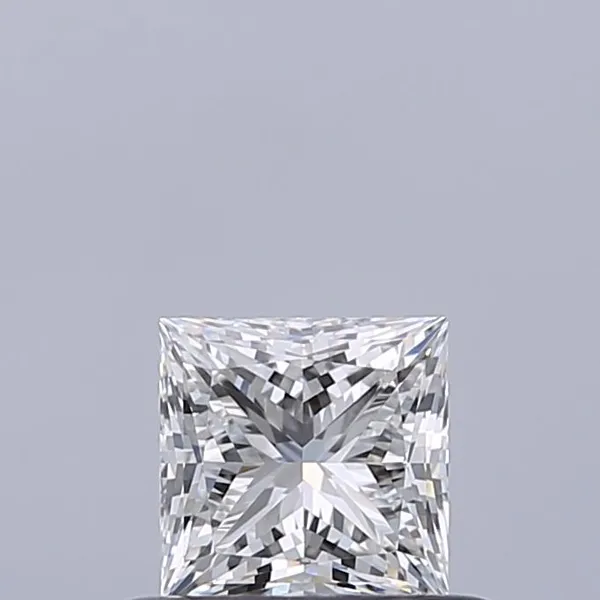 0.46ct PRINCESS F VVS1 Natural diamond