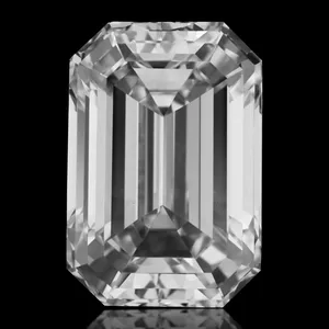 0.5ct EMERALD F VVS2 Natural diamond