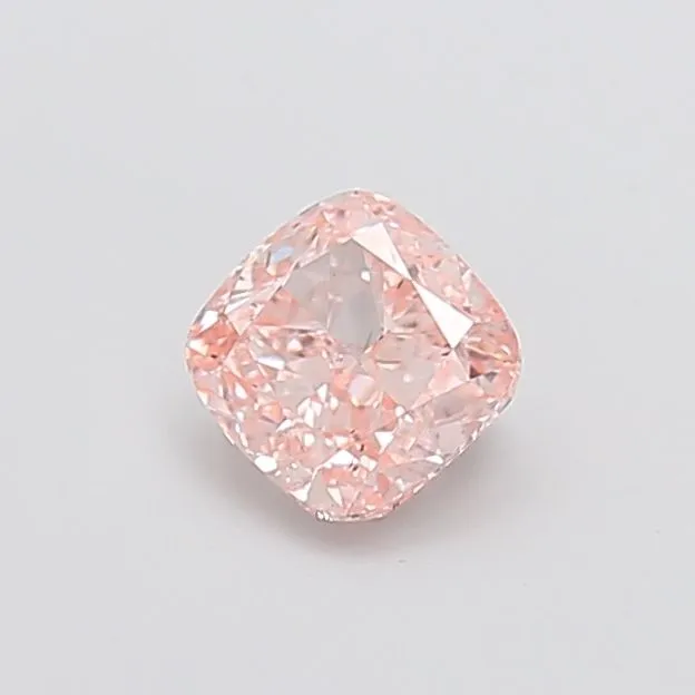1.01ct CUSHION Fancy Intense Pink SI1 Coloured Lab diamond