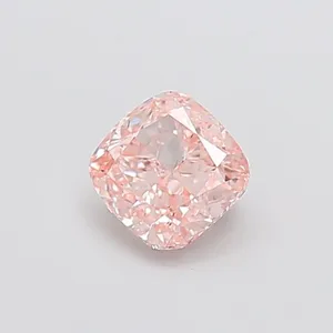 1.01ct CUSHION Fancy Intense Pink SI1 Coloured Lab diamond