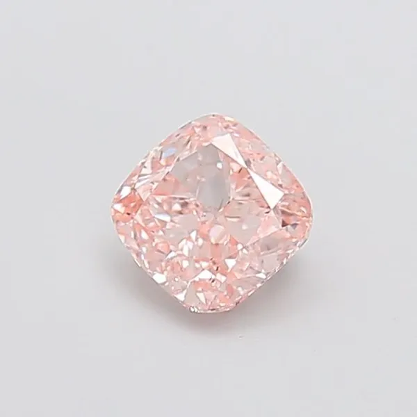 1.01ct CUSHION Fancy Intense Pink SI1 Coloured Lab diamond