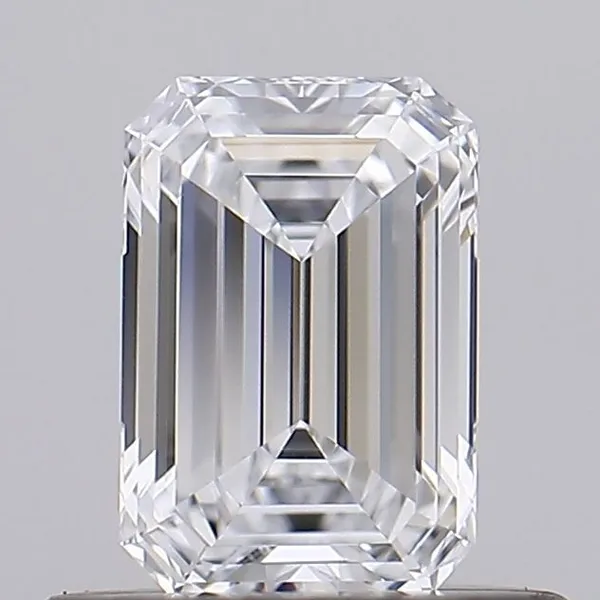 0.54ct EMERALD D VVS1 Lab diamond