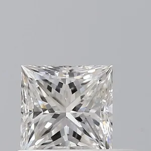 0.4ct PRINCESS F VVS2 Natural diamond