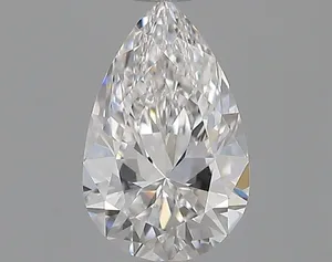 0.3ct PEAR D VVS1 Natural diamond