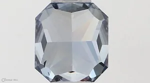0.43ct RADIANT Fancy Vivid Blue VS2 Coloured Lab diamond