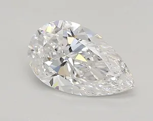 0.88ct PEAR D VVS1 Lab diamond
