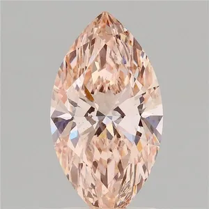 2.02ct MARQUISE Fancy Intense Pink VS1 Coloured Lab diamond