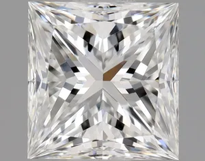 0.63ct PRINCESS F VS1 Natural diamond