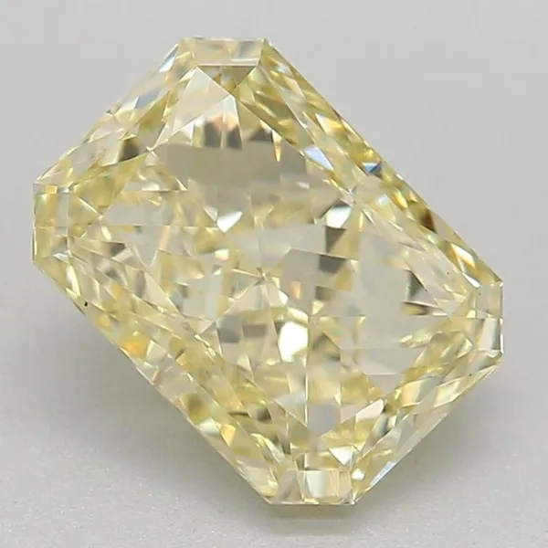 1.13ct RADIANT Fancy Intense Yellow VS1 Coloured Lab diamond