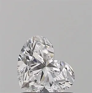 0.8ct HEART D VVS2 Natural diamond