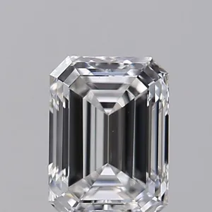0.46ct EMERALD E VS1 Natural diamond