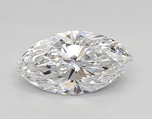 0.59ct MARQUISE D FL Lab diamond