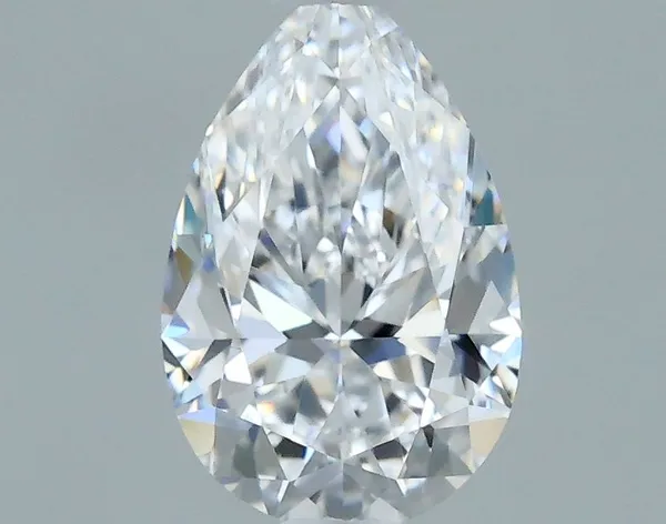 0.4ct PEAR D VVS2 Natural diamond