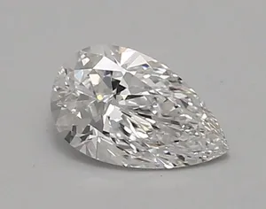0.67ct PEAR D VVS2 Lab diamond