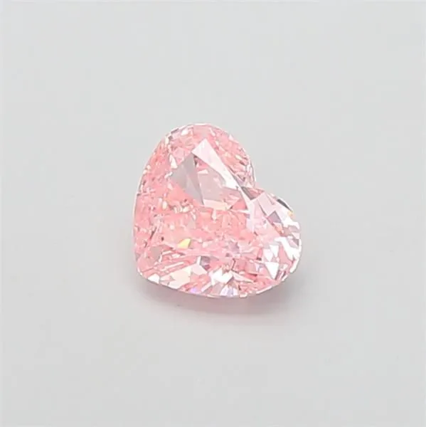 1.04ct HEART Fancy Intense Pink VVS2 Coloured Lab diamond
