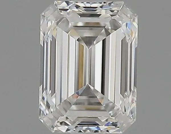 0.45ct EMERALD F VVS1 Natural diamond