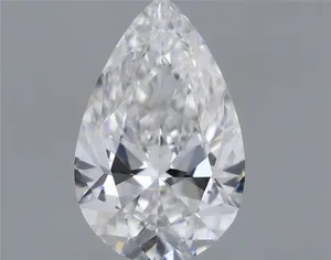 0.43ct PEAR D VS1 Natural diamond