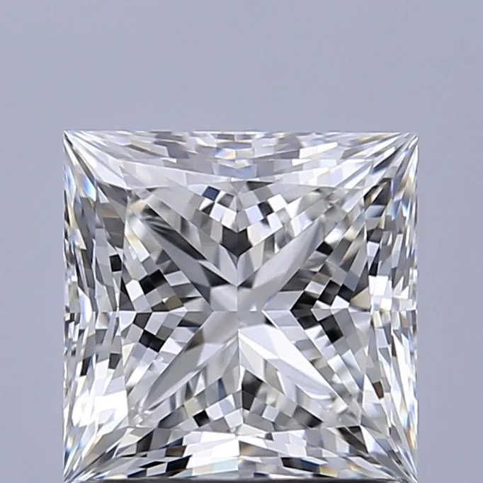 1.12ct PRINCESS F VVS1 Natural diamond