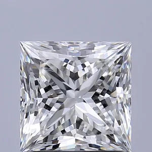 1.12ct PRINCESS F VVS1 Natural diamond