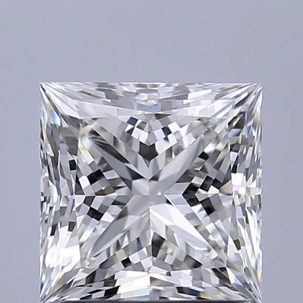 1.12ct PRINCESS F VVS1 Natural diamond