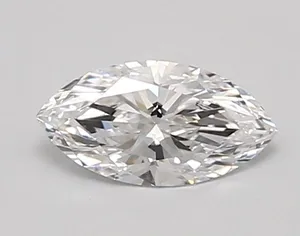 0.67ct MARQUISE D FL Lab diamond
