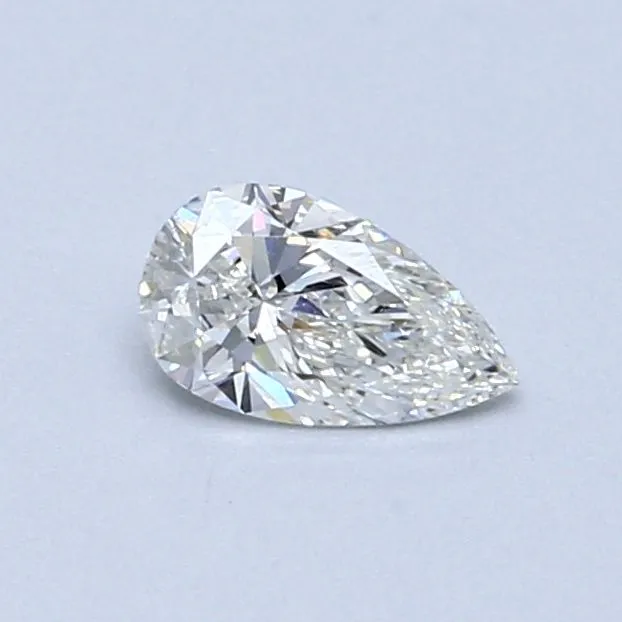 0.37ct PEAR F SI1 Natural diamond