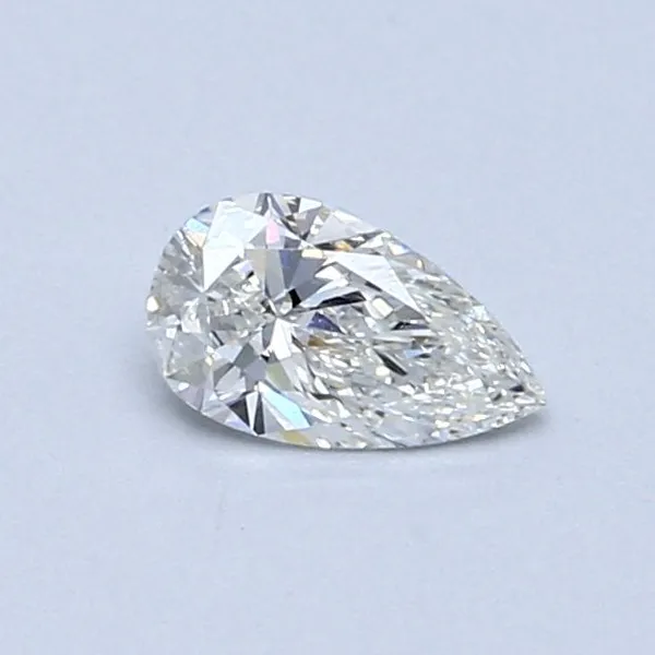 0.37ct PEAR F SI1 Natural diamond