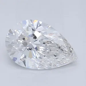 0.62ct PEAR E SI1 Lab diamond
