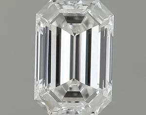 0.46ct EMERALD F SI1 Natural diamond