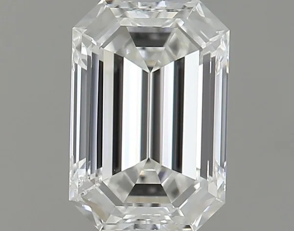 0.46ct EMERALD F SI1 Natural diamond