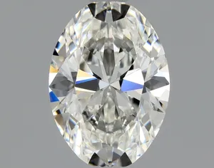 0.51ct OVAL H VVS1 Natural diamond