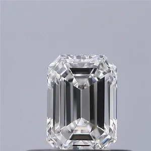 0.37ct EMERALD F VVS1 Natural diamond