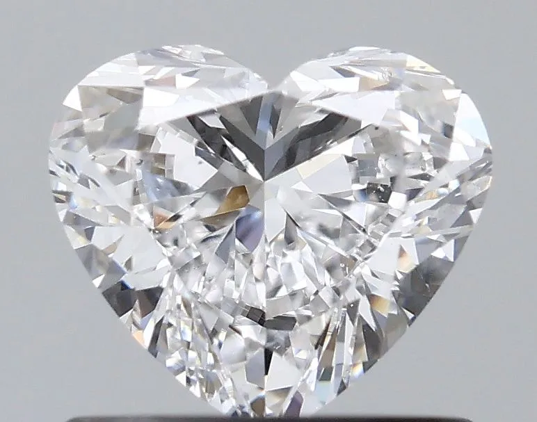 0.72ct HEART D SI1 Natural diamond