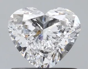 0.72ct HEART D SI1 Natural diamond