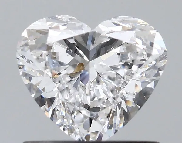 0.72ct HEART D SI1 Natural diamond