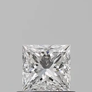 0.56ct PRINCESS E VVS1 Natural diamond