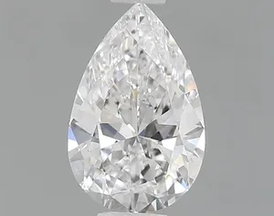 0.59ct PEAR D VVS2 Lab diamond